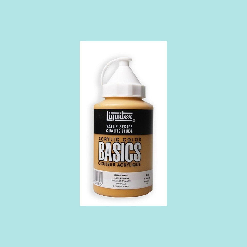 White Smoke Liquitex Basics Acrylic Colour Paint 400ml