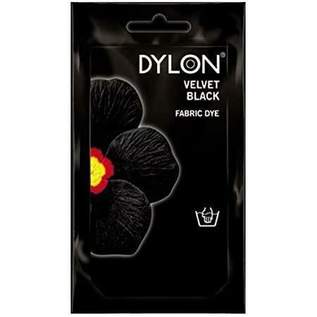 Dylon - Hand Dye 50g for Fabric VELVET BLACK