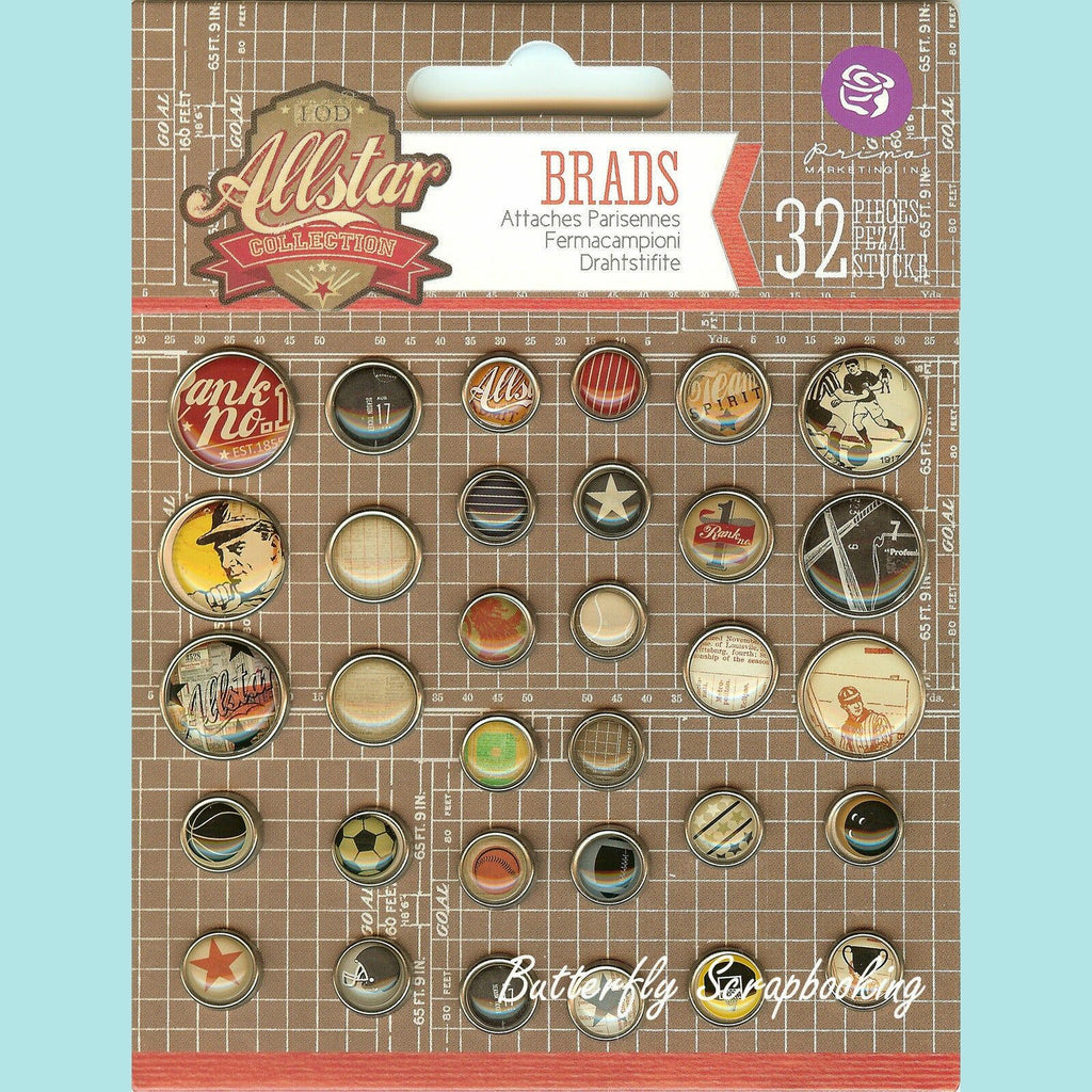 Prima Marketing - Allstar Collection - Brads