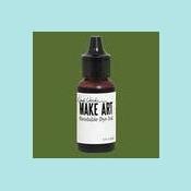 Dark Olive Green Ranger - Wendy Vecchi MAKE ART Blendable Dye Ink Pads and Reinkers - Single