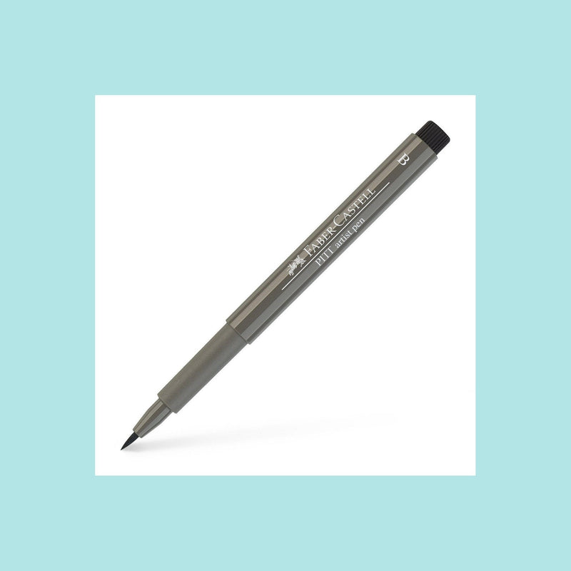 White Faber-Castell - Pitt Artist Brush Pen - Full Range of  Colours