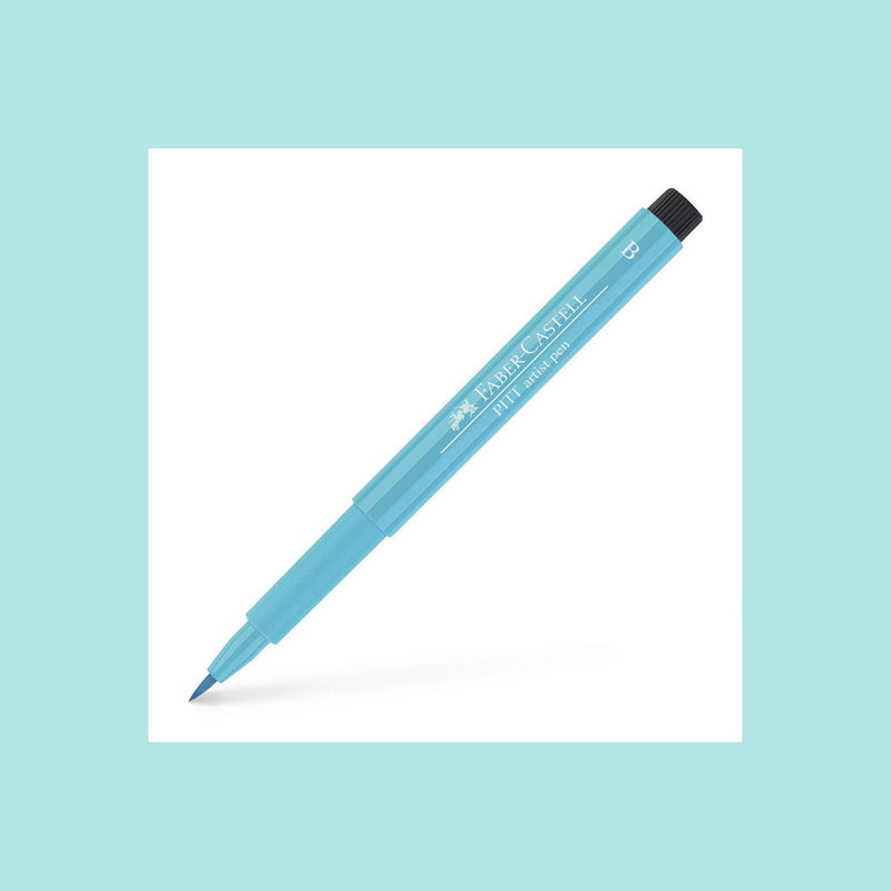 Sky Blue Faber-Castell - Pitt Artist Brush Pen - Full Range of  Colours