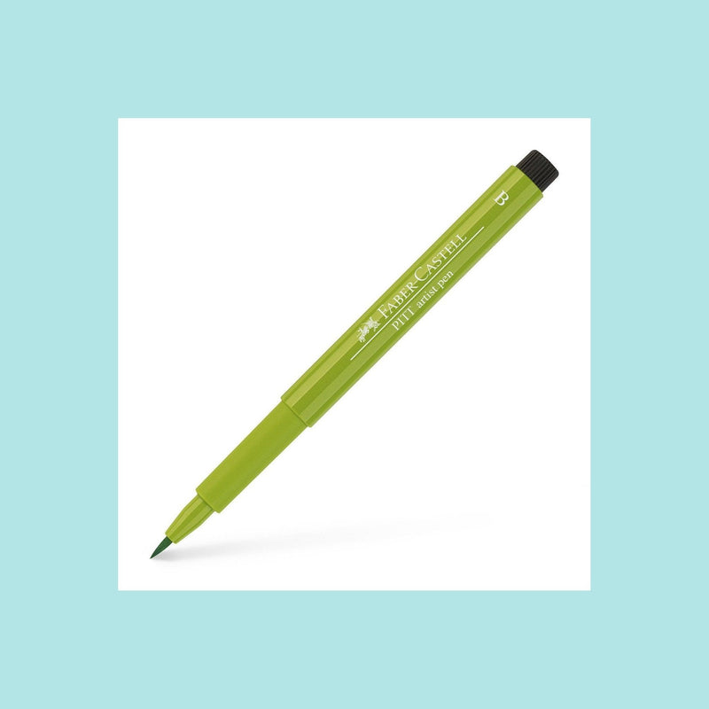 Yellow Green Faber-Castell - Pitt Artist Brush Pen - Full Range of  Colours