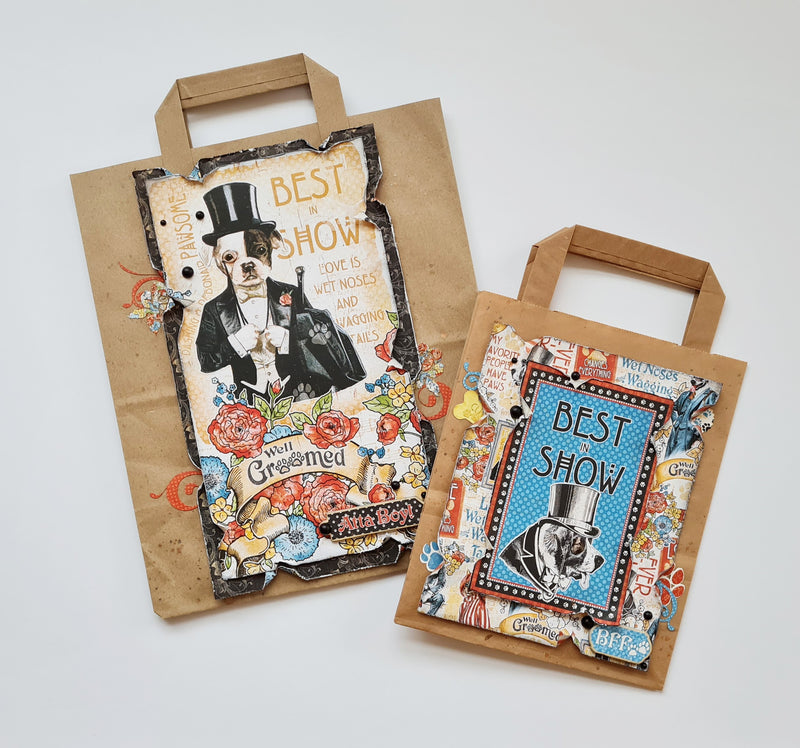 Graphic 45 - Well Groomed Gift Bags