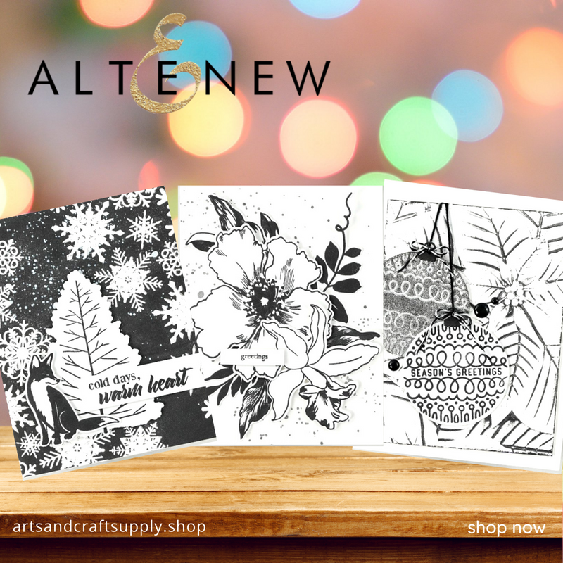Altenew - 3 High Contrast Cards to Jump Start Your Holiday Stash | Perfect Pairings with Jaycee + VIDEO