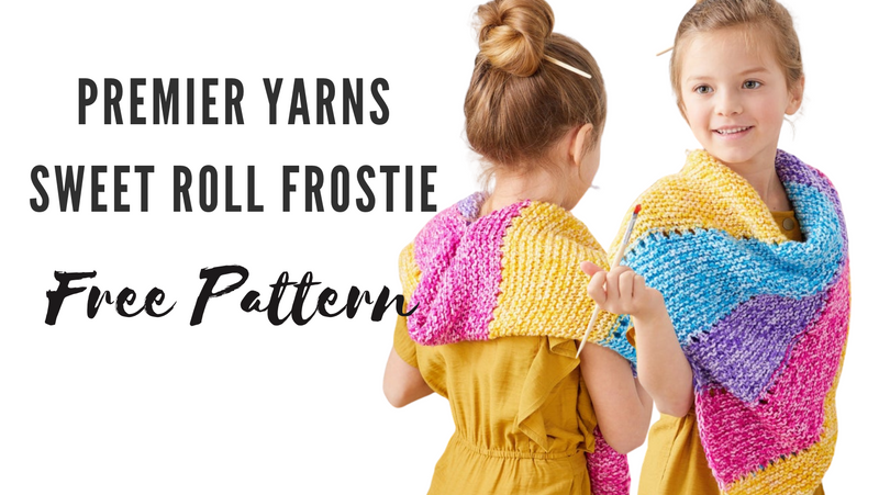 Premier Yarns - Frostie Stripes Cowl - Free Pattern