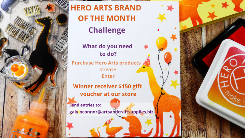 Hero Arts Brand of the Month Challenge March 2022
