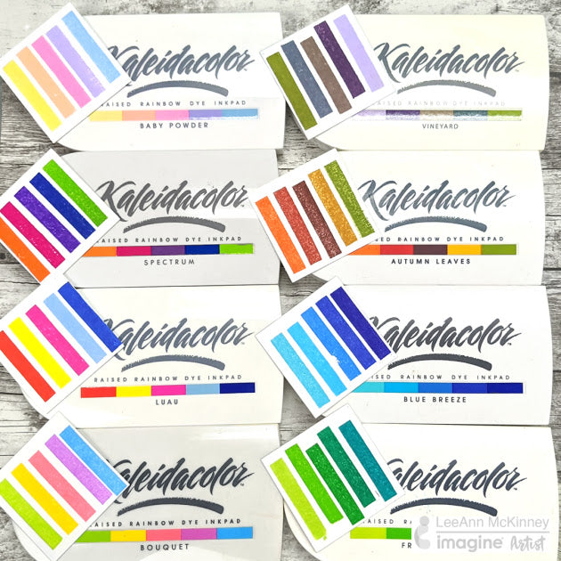 Beginner Guide: kaleidacolour Ink Variety of Colours for Any Time of the Year