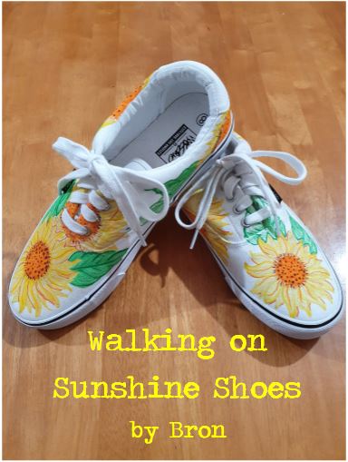 Get your craft on with Bron... Walking on Sunshine Shoes...
