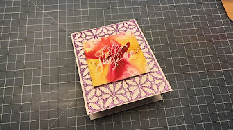 Hello Sunshine! Watch this tutorial from Brutus Monroe and make this fabulous card