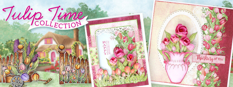 Create Spring Flowers the EZ way with the Tulip Time collection!