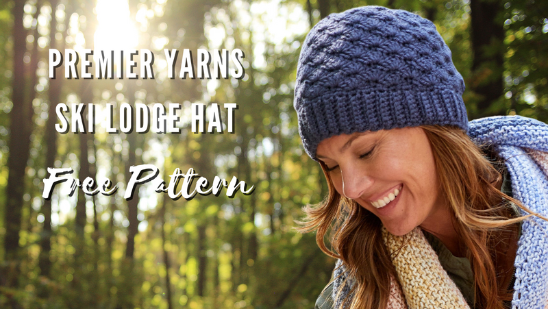 Premier Yarns - Ski Lodge Hat - Free Pattern