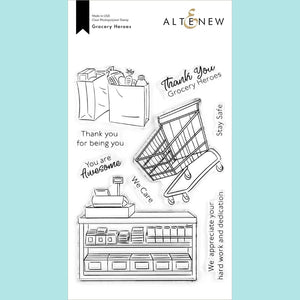 Altenew - Grocery Heroes Stamp Set