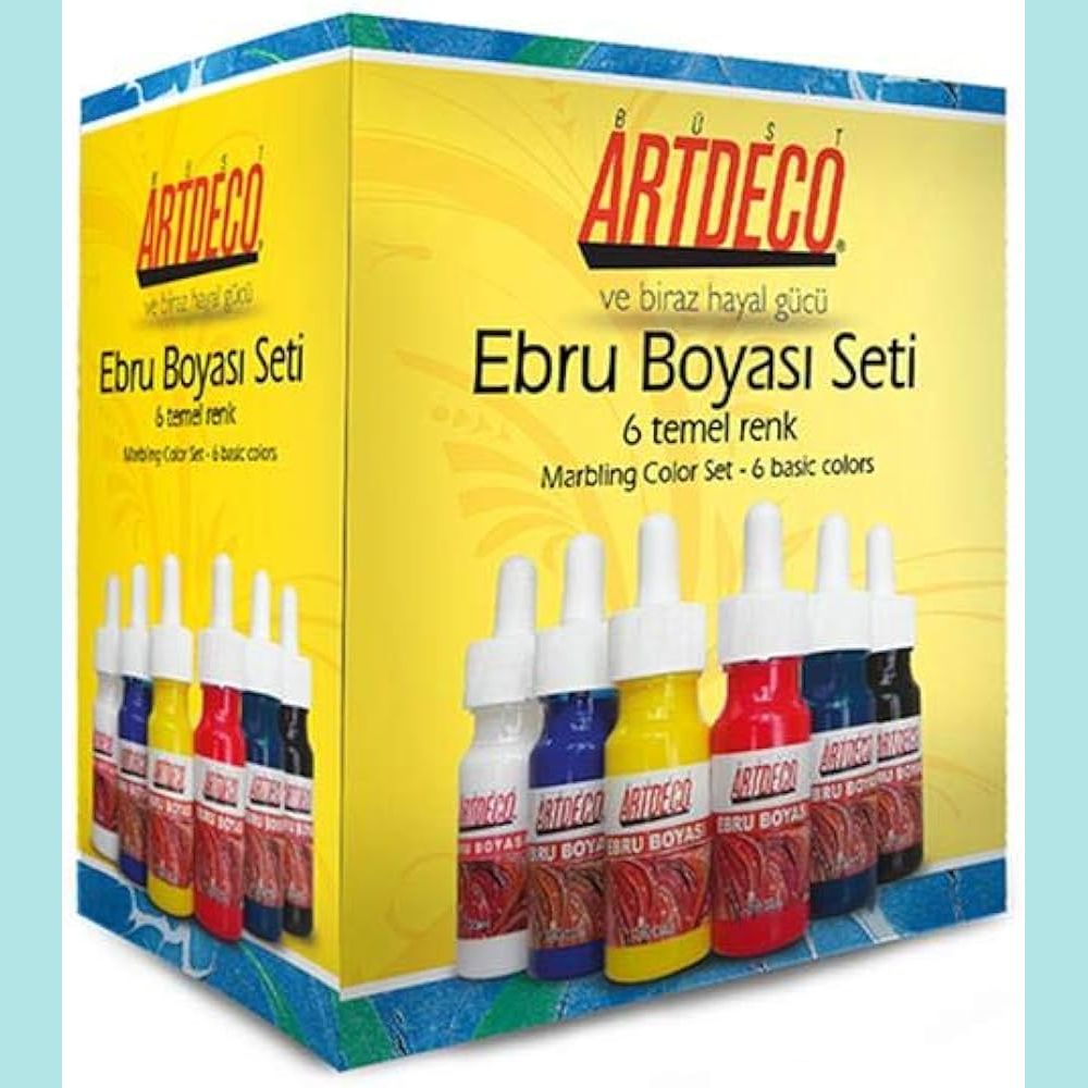 Artdeco - Marbling Colour Kit - 6 basic colours
