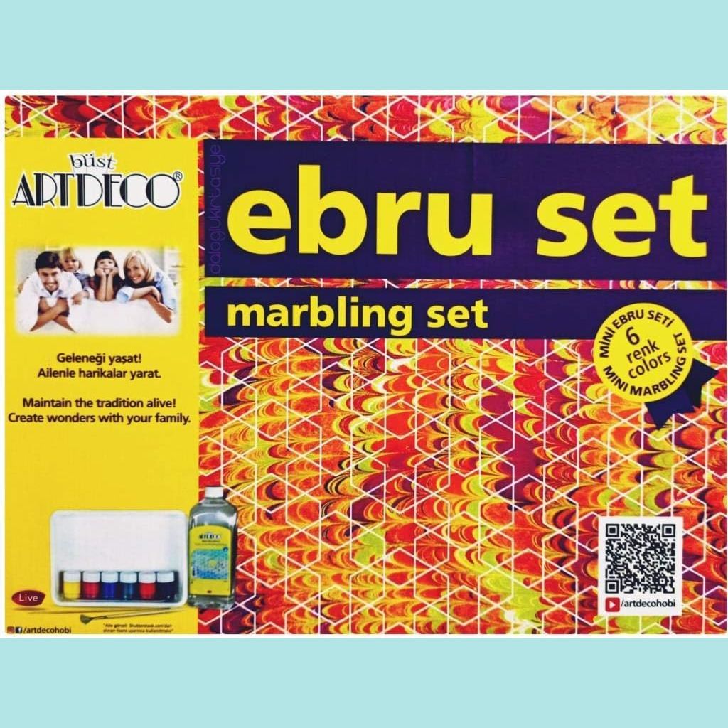 Artdeco - Marbling Kit - 6 colours