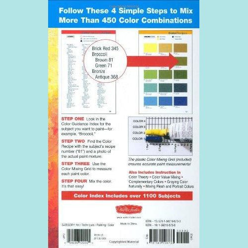Color Mixing Recipes - For Oil and Acrylic - Book