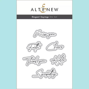 Altenew - Elegant Sayings Die Set