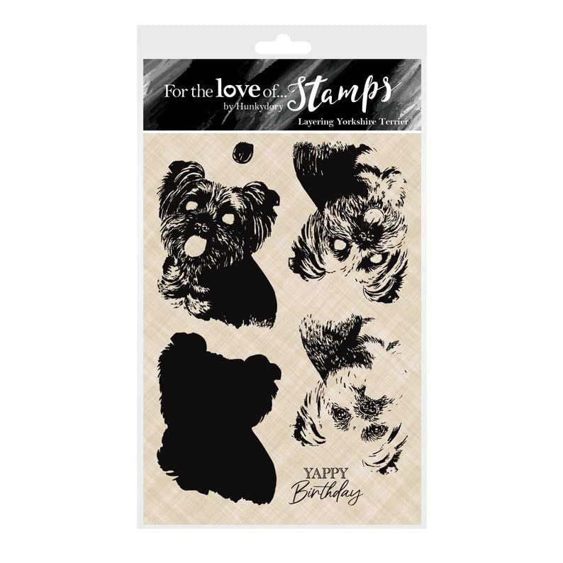 Hunkydory For the love of Stamps - Layering Yorkshire Terrier