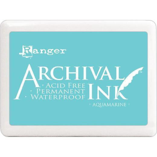 Ranger - Jumbo Archival Ink Pads AQUAMARINE