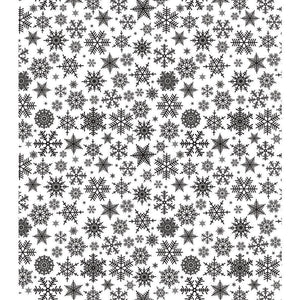 Craft Consortium - Decoupage Papers - Christmas - Glistening Snow W/Copper