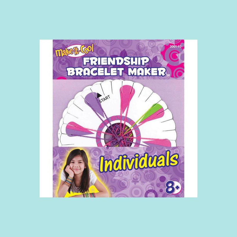 Medium Purple Janlynn Cool Cord Friendship Bracelet Pack - Individuals