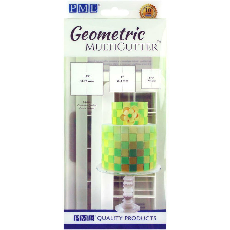 PME - Fondant Geometric Multicutter Set 3/Pkg