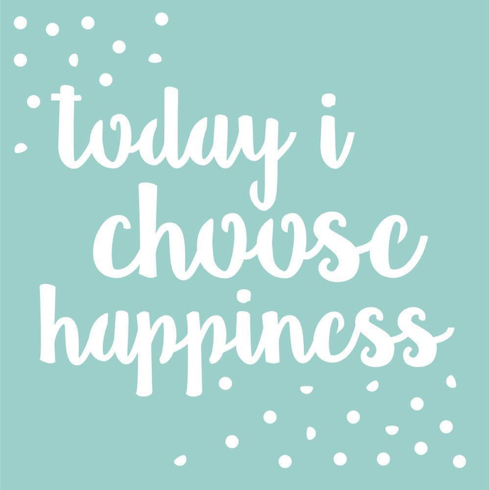 Kaisercraft - Designer Template 12"X12" - Happiness Quote