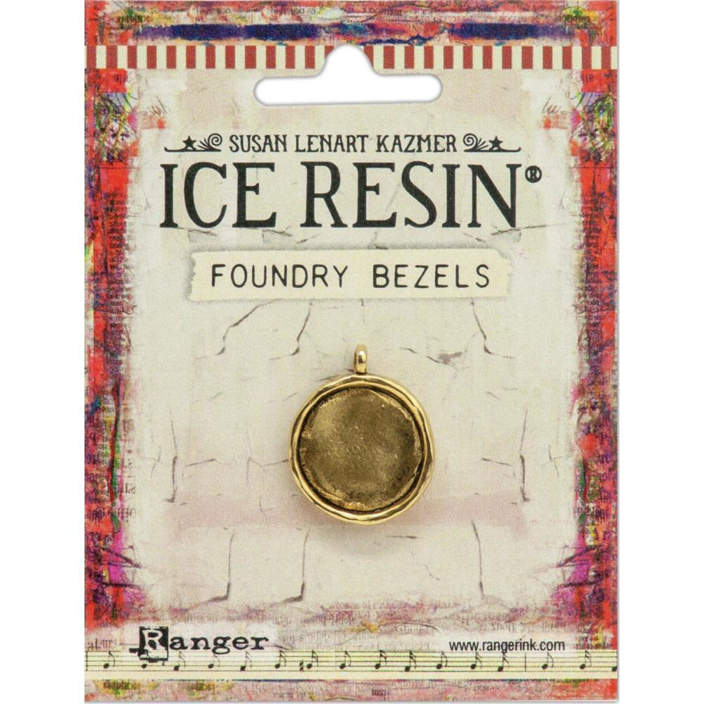 Ice Resin Foundry Bezel Collection - Gold Simple Circle