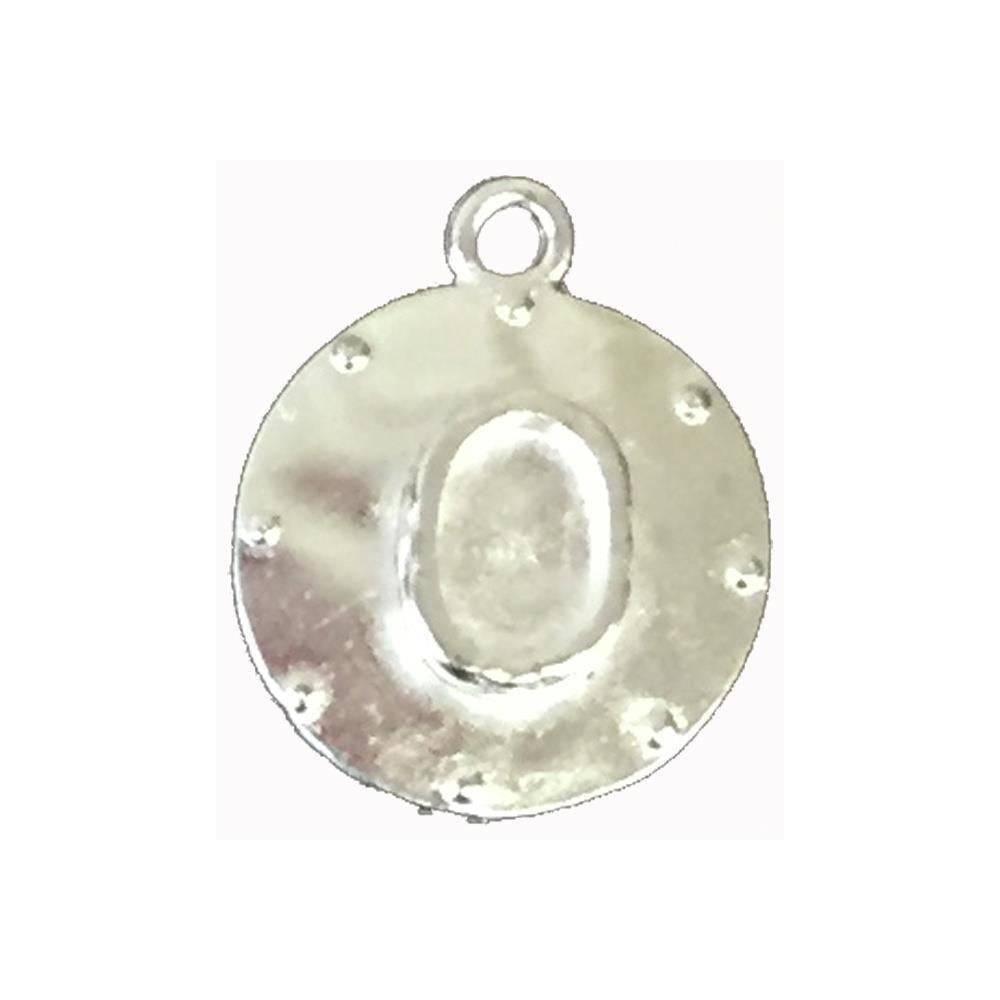 Resin Foundry Bezel Collection - Silver Round Cabby