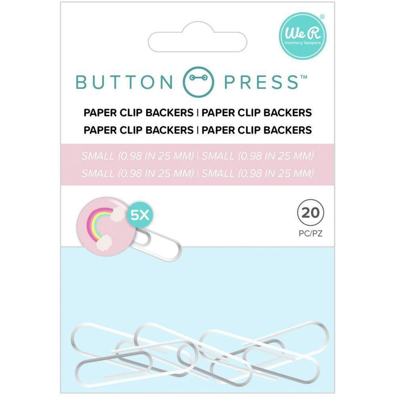 We R Memory Keepers - Button Press Paper Clip Backers