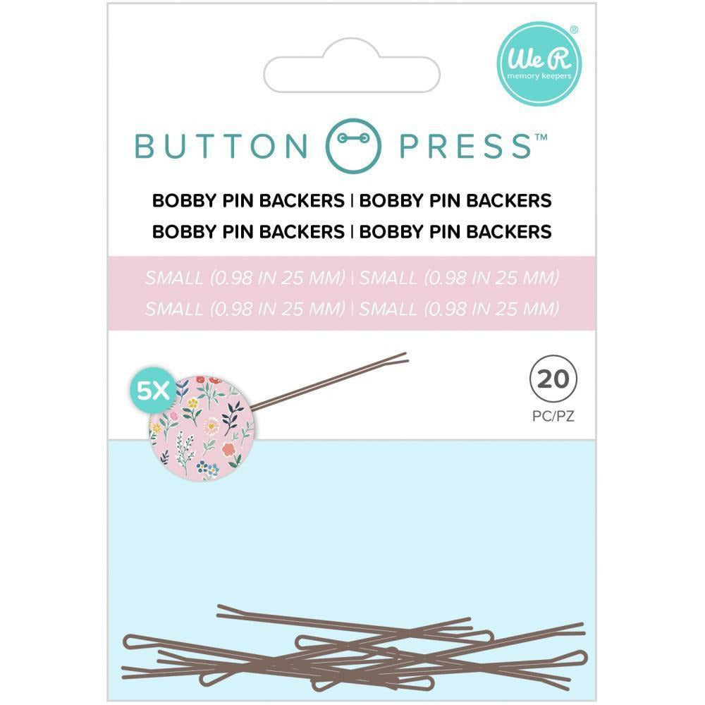 We R Memory Keepers - Button Press Bobby Pin Backers