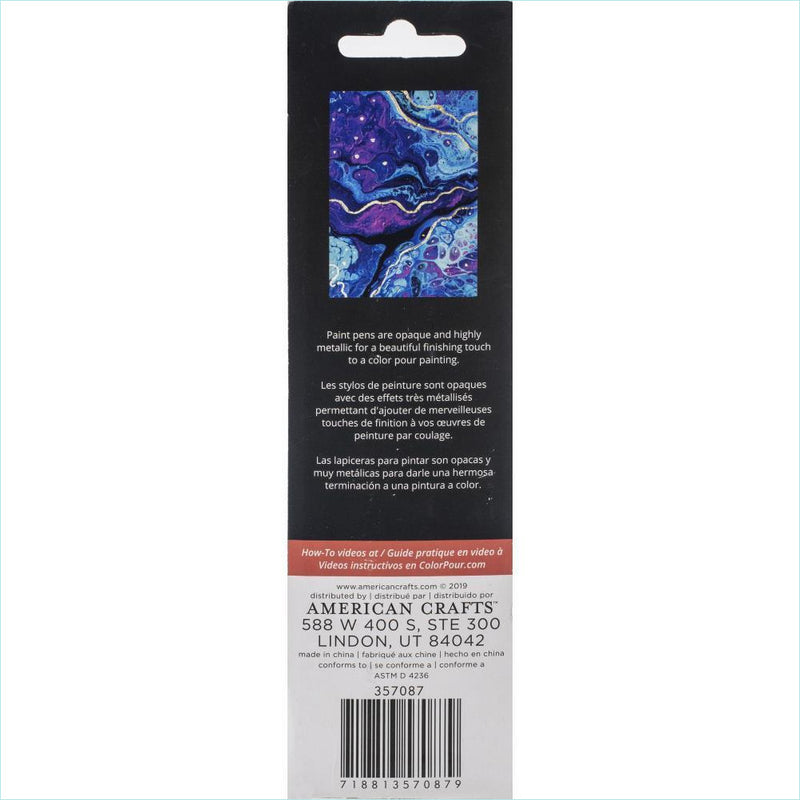 American Crafts - Color Pour Magic Collection - Paint Markers - Opaque