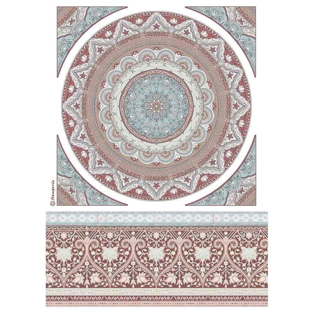 Stamperia - A4 Rice Paper Packed Mandala Lace