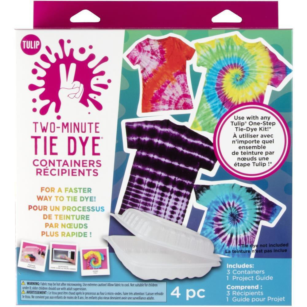 Tulip Two-Minute Tie-Dye Container 3/Pkg