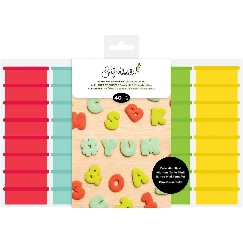 Sweet Sugarbelle - Cookie Cutters - Set 40pc - Mini Alpha & Number Set