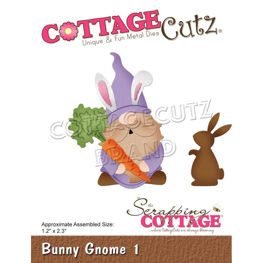 CottageCutz Die - Bunny Gnome