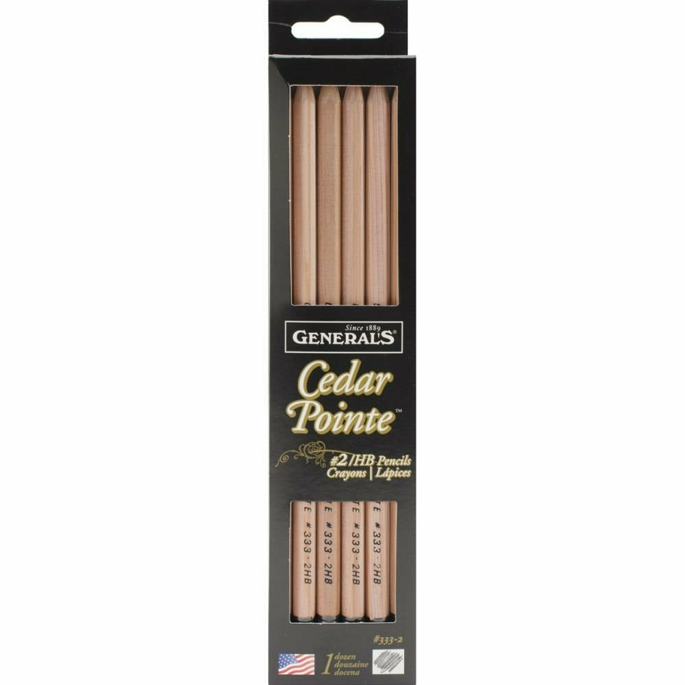 Dark Slate Gray General's - Cedar Pointe Graphite Pencils 12/Pkg - #2 Soft -Singles