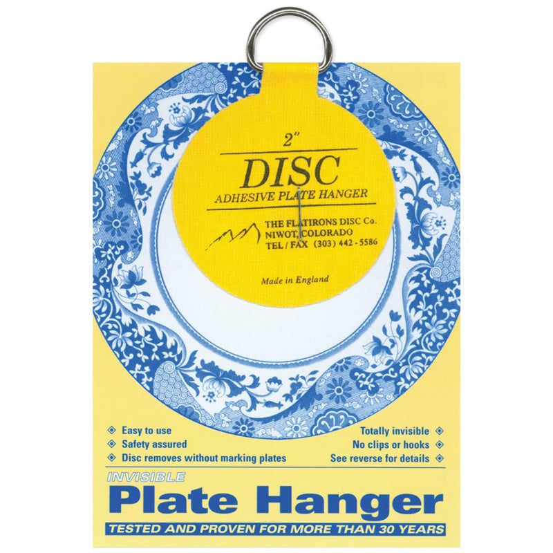Hang It Up - Invisible Plate Hanger 2" - For Plates Up To 6" Diameter