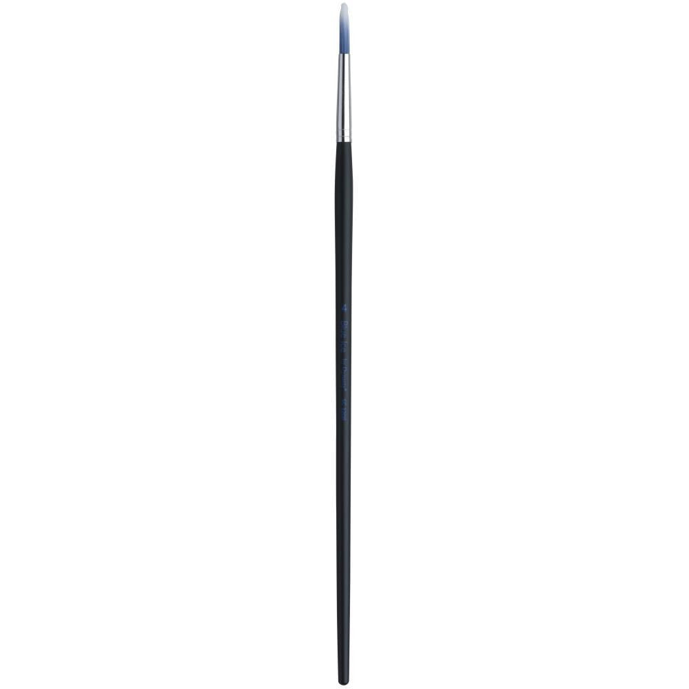 White Dynasty Blue Ice Long Handle Brush - Series 320R Round
