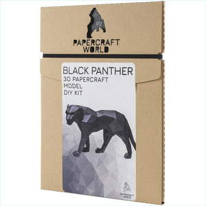 Papercraft World - 3D Papercraft Wall Art Black Panther