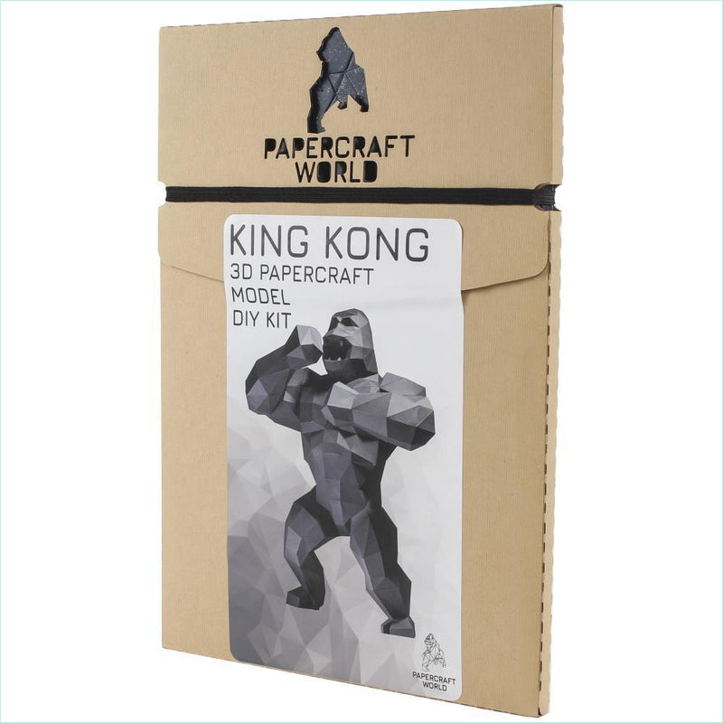 Papercraft World - 3D Papercraft Wall Art King Kong