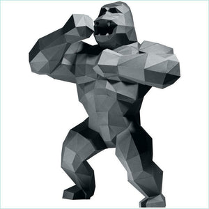 Papercraft World - 3D Papercraft Wall Art King Kong