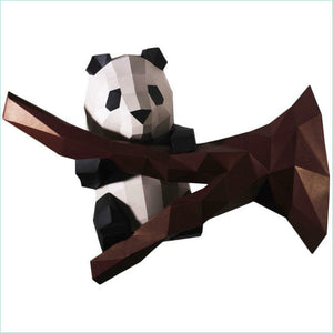 Papercraft World - 3D Papercraft Wall Art Panda