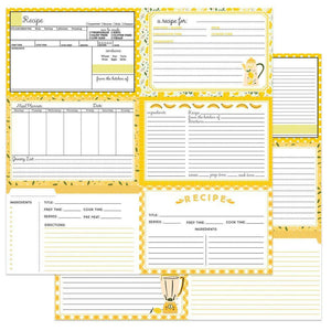PhotoPlay - Recipe Cards Double-Sided Cardstock 12x12