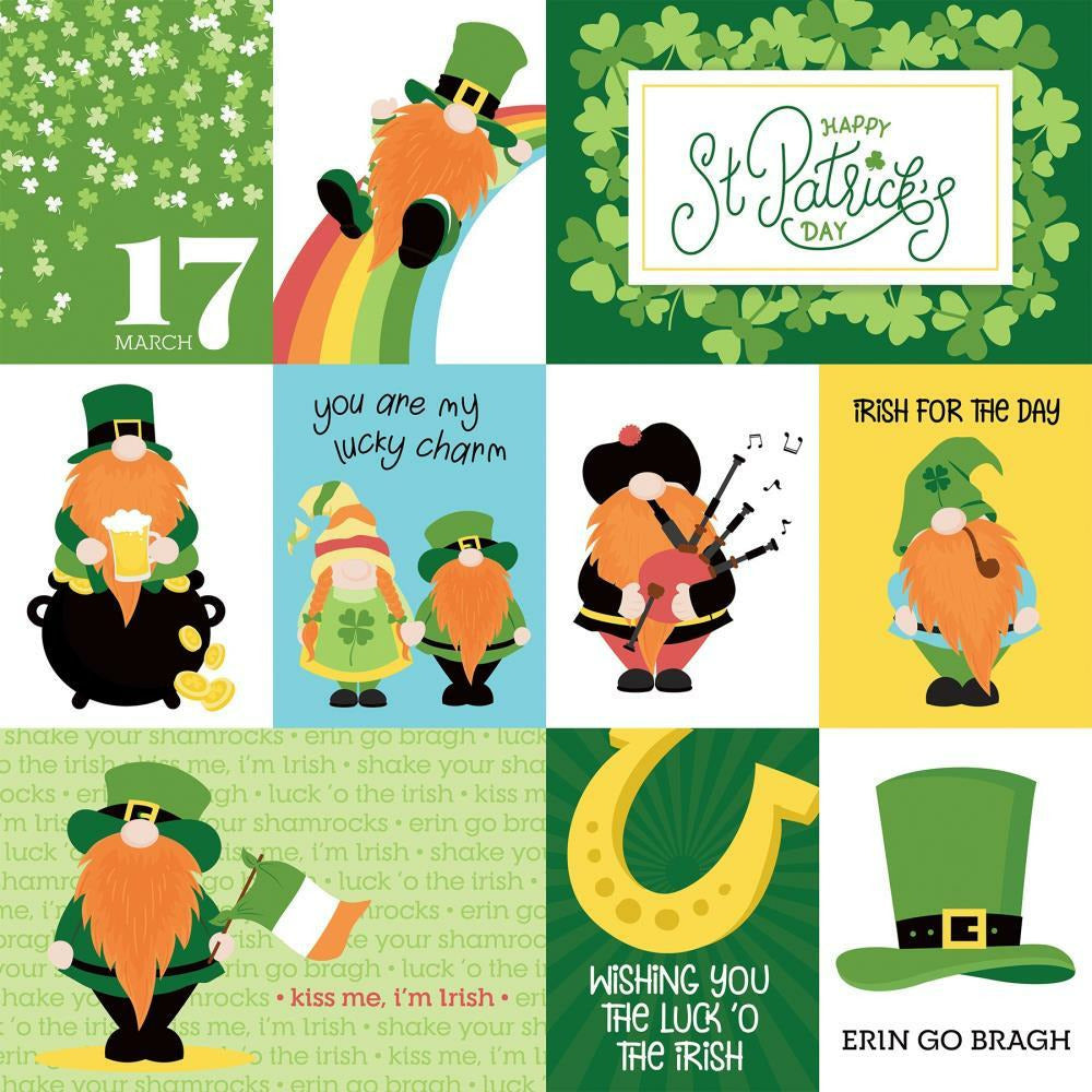 PhotoPlay Paper - Tulla & Norbert's Lucky Charm Double-Sided Cardstock 12x12 - Luck Of The Irish