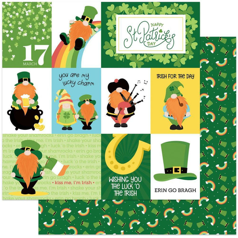 PhotoPlay Paper - Tulla & Norbert's Lucky Charm Double-Sided Cardstock 12x12 - Luck Of The Irish
