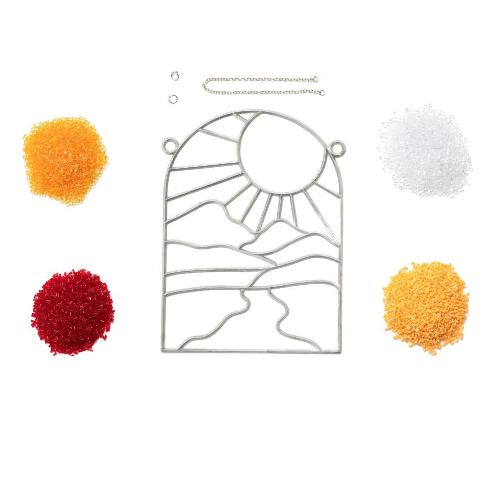 Colorbok Makeit & Bakeit Melting Crystal Suncatcher - Sunset