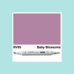 Rosy Brown Copic Markers CIAO - Red-Violet [RV] Collection