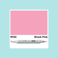 Light Pink Copic Markers CIAO - Red-Violet [RV] Collection