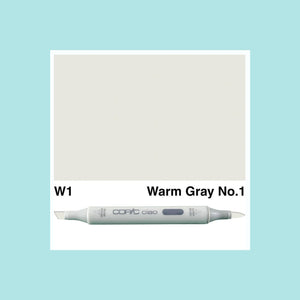 Beige Copic Markers CIAO  - Warm Gray [W] Collection